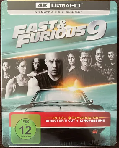 4K Ultra HD + Blu-ray - Fast & Furious 9 - Limited Steelbook