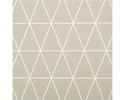 SCHÖNER LEBEN. Stoff Regenjackenstoff Meterware wasserdicht soft Dreiecke grün 145cm, abwaschbar