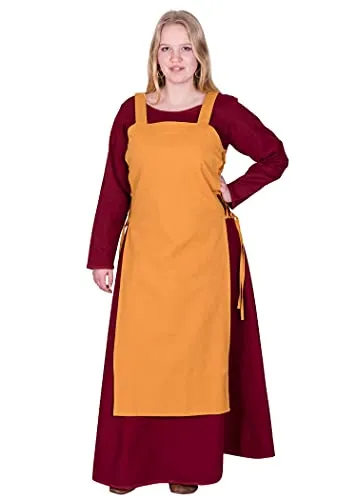 Battle-Merchant Mittelalter Überkleid Tinna in gelb von Battle-Merchant