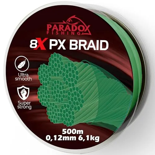 Paradox Fishing 8X PX geflochtene Angelschnur von Paradox Fishing
