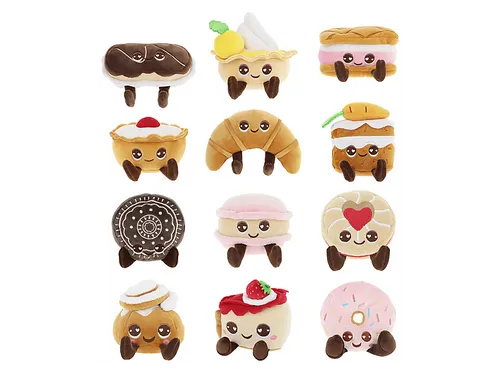 Gebäck 12 cm Plüsch Kuscheltier