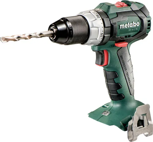 Metabo SB 18 LT BL 18V Akku-Schlagbohrmaschine Solo - Leistungsstarker 18V Akku-Bohrschrauber mit 2,0 Ah Lithium-Ionen Akku, ideal für professionelle Anwendungen und vielseitige Einsatzmöglichkeiten.