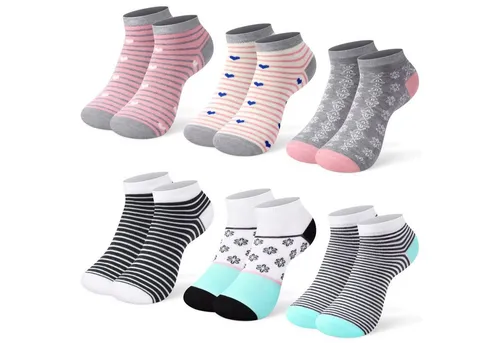Libella Sneakersocken 92279-92276 (12er-Pack) 12 Paar Damen Sneaker Socken mit verschiendenen Motiven