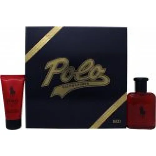 Polo Red Geschenk-Set 75ml EDT + 50ml Duschgel - Elegantes Geschenk-Set für Herren mit 75ml Eau de Toilette und 50ml Duschgel. Perfekt für jeden Anlass und ideal zum Verschenken.