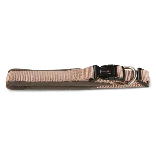 Wolters Halsband Professional Comfort, Farbe:champanger/trüffel, Größe:25-28 cm x 15 mm