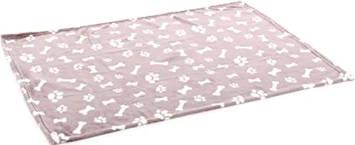 Flamingo Decke Zuma Rechteck Beige 100x70x0.5cm