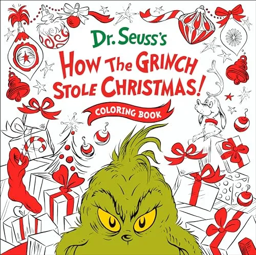 How the Grinch Stole Christmas! Coloring Book (Dr. Seuss Coloring Books for Adults and Kids)