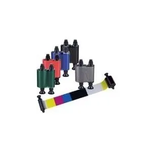 Evolis Farbband R3011 - Gelb, Cyan, Magenta - Farbbänder für Drucker, ideal für hochwertige Farbdrucke mit bis zu 200 Karten pro Rolle.