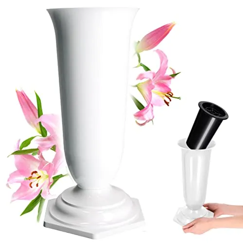 Vasen Weiß von KADAX