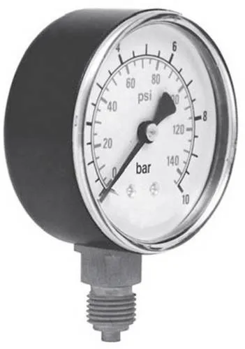 ICH Manometer 301.63.-1 Anschluss (Manometer): Unterseite -1 bis 0 bar Außengewinde 1/4