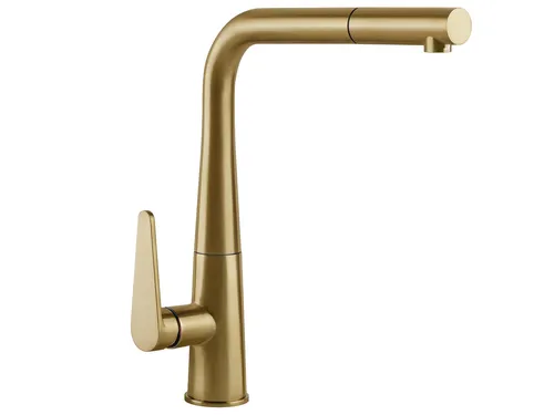 Systemceram Tono Mattgold Hochdruckarmatur von systemceram