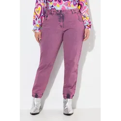 Angel of Style Regular-fit-Jeans Jeans Jogg-Style moonwashed 5-Pocket blau|rosa 54