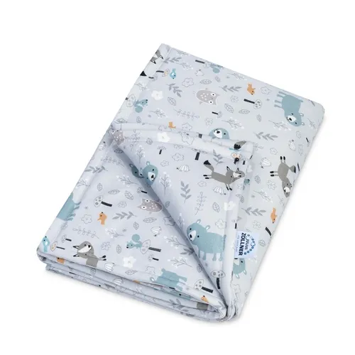 Julius Zöllner Jersey Decke gefüttert 70x100 Smart Friends - Kuscheldecke aus 100% Jersey-Baumwolle, weich gefüttert für optimalen Komfort, perfekt für Babys und Kleinkinder.