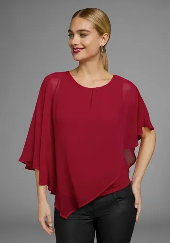 Chiffonbluse Gr. 44 rot von Laura Scott