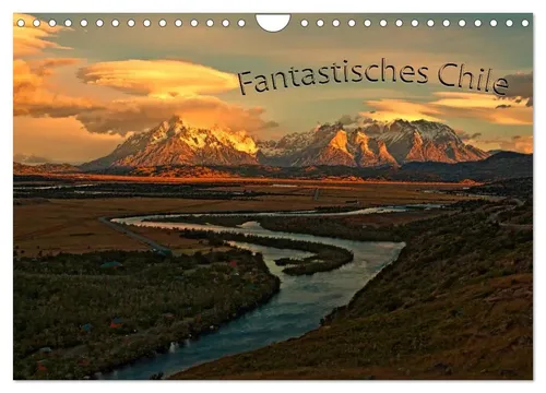 Michael Voß | Fantastisches Chile (Wandkalender 2026 DIN A4 quer), CALVENDO...