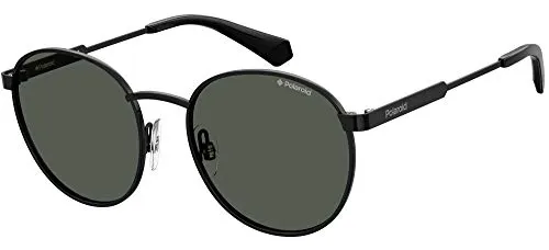 Polaroid Unisex-Erwachsene PLD 8039/S Sonnenbrille, Black, 49