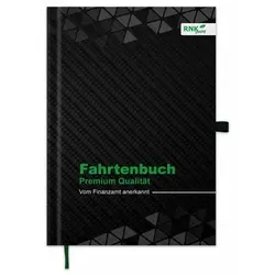 Fahrtenbuch Premium für Pkw, 144 Seiten, DIN A5 für 144 DIN A5, Hardcover