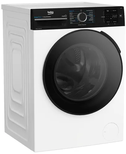 BEKO BM3WFU31041R Waschmaschine 10 kg mit SteamCure - Frontlader Waschmaschine mit 10 kg Füllmenge und SteamCure Technologie für hygienische Sauberkeit, ideal für Familien und große Wäscheladungen.
