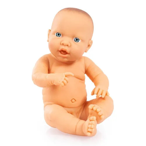 Bayer Design Newborn Baby Puppe Junge 42 cm - Puppe für Kinder ab 3 Jahren, realistisch gestaltet mit hellhäutiger Optik und ideal für fantasievolles Spielen.