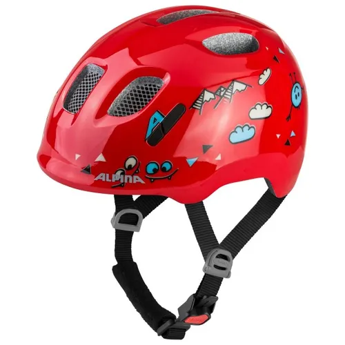 Alpina Ximo 2 Kinderhelm rot mit Reflektoren - Der Alpina Ximo 2 Kinderhelm bietet optimalen Schutz und Komfort für kleine Abenteurer. Mit höhenverstellbarem 360°-Fitsystem, integrierter Beleuchtung und hervorragender Belüftung ist er ideal für Radfahren und Mountainbiken.