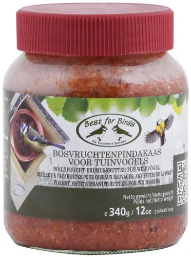 degawo Nistkasten Waldfrucht Erdnussbutter Wildvögel Vogel Futterhaus Ganzjahresfutter