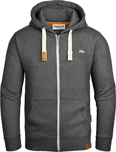 Grin&Bear Hoodie Herren Sweatshirt Pullover GEC022 von Grin&Bear