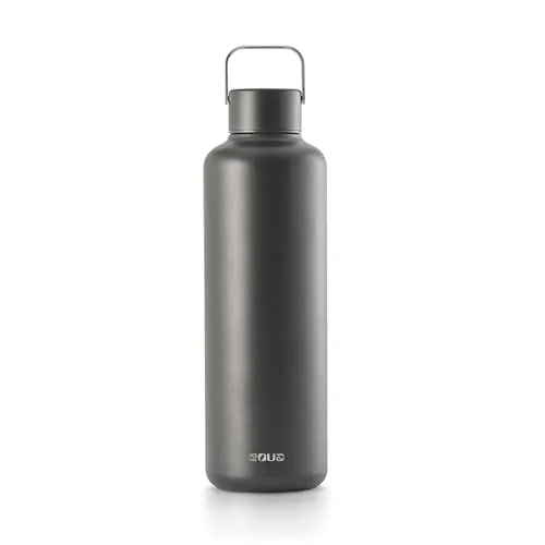 EQUA Timeless Trinkflasche 1000ml, Edelstahl - BPA-freie, auslaufsichere Trinkflasche aus Edelstahl mit minimalistischem Design, ideal für Sport und Alltag. Leicht und robust, perfekt für unterwegs.