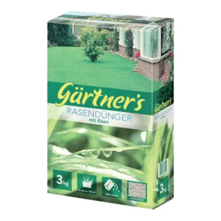 Rasendünger mit Eisen-II-Sulfat, 3 kg