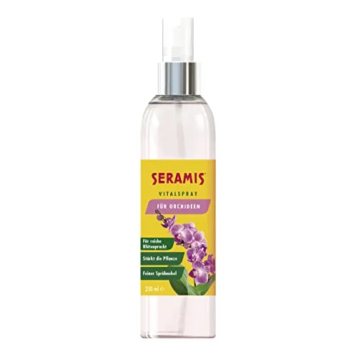 Seramis Vitalspray für Orchideen 250 ml - Blumendünger für Orchideen, sorgt für gesundes Wachstum und prächtige Blüten dank spezieller Nährstoffformel.