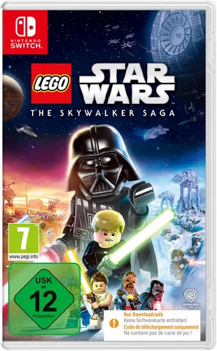 LEGO Star Wars: Die Skywalker Saga (Code in a Box) für Nintendo Switch - Spiele für Nintendo Switch – Erlebe alle neun Star Wars Filme mit LEGO Humor und Hunderte spielbarer Charaktere für ein fantasievolles Familienerlebnis.