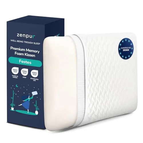 ZenPur Nackenstützkissen Fest 13cm