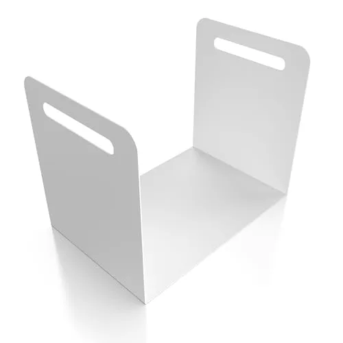 teileplus24 BHS2 Kaminholzregal | Metall Brennholzregal im Industrial Look - Holzkörbe - Edles Kaminholzregal aus pulverbeschichtetem Stahl, witterungsbeständig und ideal für Innen- und Außenbereich.