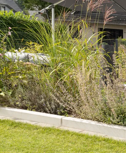 Randsteine ELEMENTO BORDSTEIN GRAU 100/25/8 CM von Diephaus