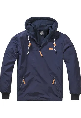 Brandit Luke Windbreaker navy, Größe 4XL - Funktionsjacke mit wind- und wasserabweisendem Obermaterial und Fleecefutter für besten Tragekomfort, ideal für jedes Wetter.