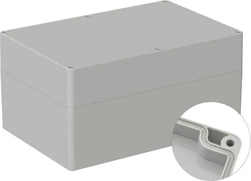 TRU Components TC-9065700 Industrie-Gehäuse - Oberputz-Abzweigdosen, robustes ABS-Material in Lichtgrau (RAL 7035) für zuverlässigen Schutz und einfache Montage.