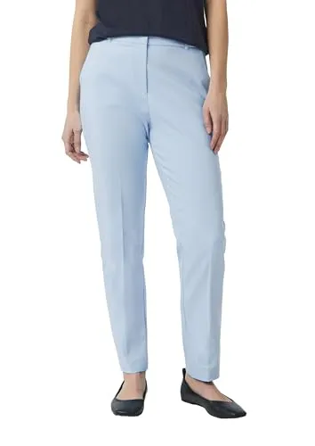 Comma Elastische Cigarette-Pants mit Bügelfalte - Elegante Slim Leg Hose aus hochwertiger Webware, ideal für jeden Anlass. Der Mid Rise Bund und die Bügelfalten sorgen für einen modernen Look und hohen Tragekomfort.