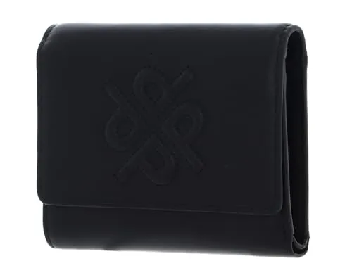 Picard Donna 1 - Geldbörse 12cc 12.5 cm schwarz, aus hochwertigem Rindsleder, kompakt und modisch für geordneten Karten- und Geldscheineinsatz