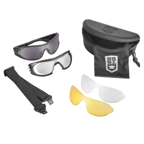 Bollé Brille Tactical Raider Kit - Schutzbrille für unisex Einsatz - Schutzbrillen für Gesichtsschutz, ideal für Outdoor-Aktivitäten, mit robustem Design und optimalem Tragekomfort.