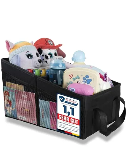 LIONSTRONG® Auto Organizer [EXTREM STABIL DURCH KUNSTSTOFFPLATTEN]