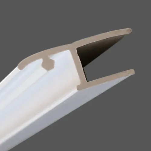 Meeth Rollladendeckelaufnahmeprofil weiß, 140 cm