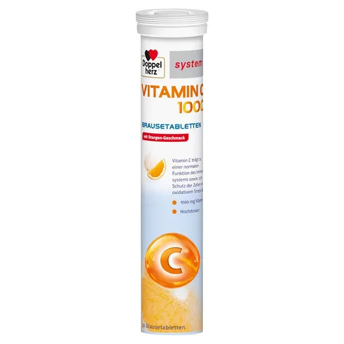 Doppelherz Vitamin C1000 system Brausetabletten