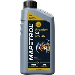 Mapetrol C3 5W-40 Motoröl 5L - Vollsynthetisches Motoröl für Kraftfahrzeuge, kompatibel mit VW und Mercedes, bietet optimale Leistung und Schutz für Motoren.