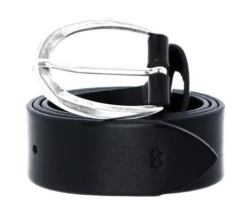 Saddler Ledergürtel schwarz W85 – Eleganter Rindsledergürtel - Hochwertiger Gürtel aus 100% Rindsleder in elegantem Schwarz. Ideal für den Casual-Stil und perfekte Ergänzung für jede Garderobe.