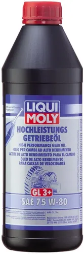 Liqui Moly Getriebeöl Hochleistungs-Getriebeöl (GL3+) SAE 75W-80 4427