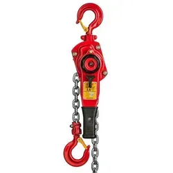 Delta Rot Premium Hebelzug mit Überlastschutz Tragkraft 1,6t Länge 3,0m