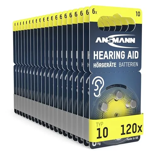ANSMANN Hörgerätebatterien Typ 10 von Ansmann