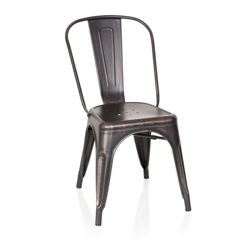 hjh OFFICE 645036 Bistrostuhl VANTAGGIO Comfort in gold von hjh Office