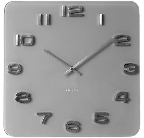 Karlsson Wanduhr Vintage Grey - Wanduhr im Vintage-Design, stilvoll und zeitlos, ideal für jedes Wohnzimmer oder Büro.