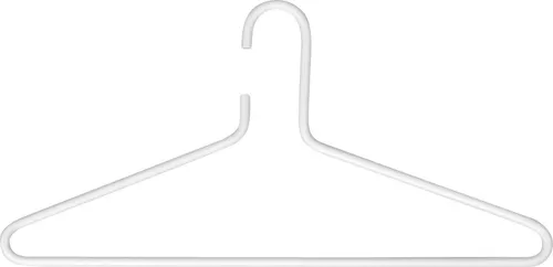 Spinder Design Kleiderbügel SENZA, Metall, Elegantes Design in weiß von Spinder Design