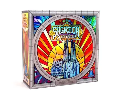 Floodgate Games - Sagrada Artisans - Board Game - Ages 13 and up - 2-4 Players - English